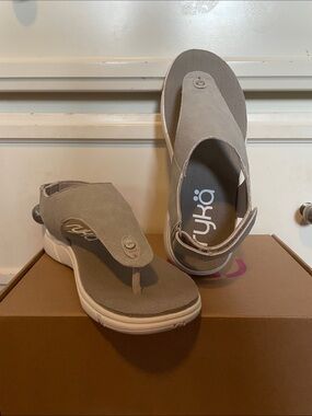 Ryka Gray Sandals